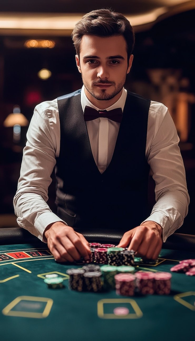 Mobile app home screen with Colok Naga and live dealer sections